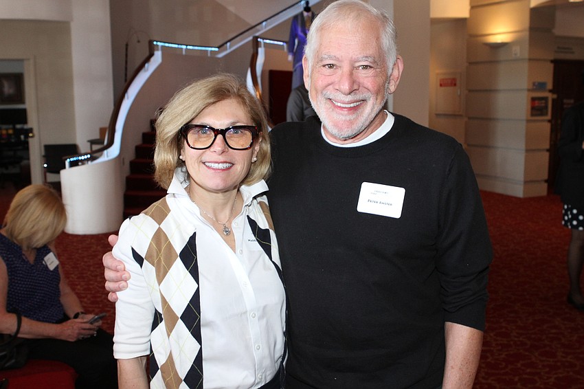 Madeleine Feldman and Director Peter Amster