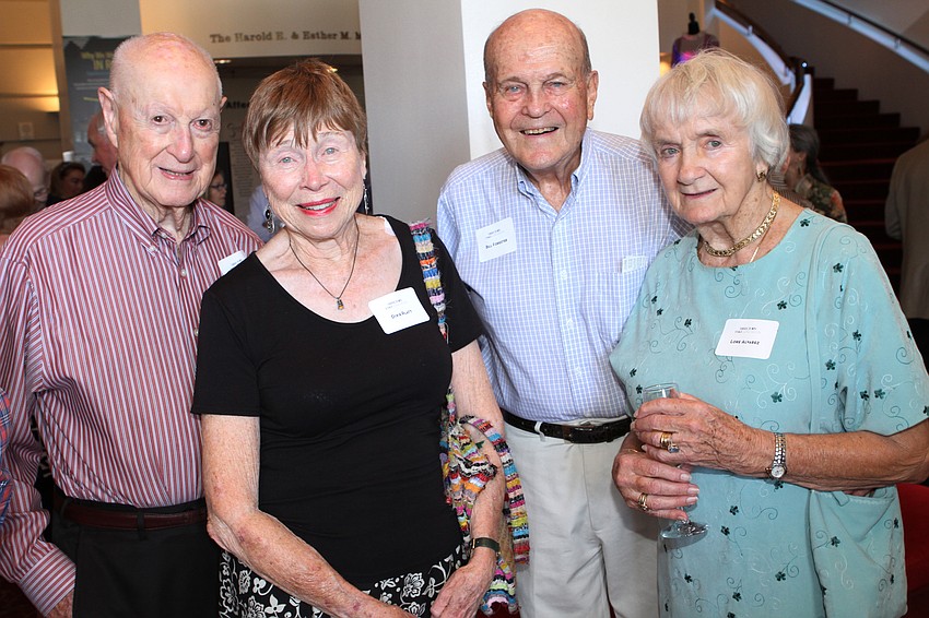 DeWitt and Dixie Platt with Bill Forester and Lore Alvarez