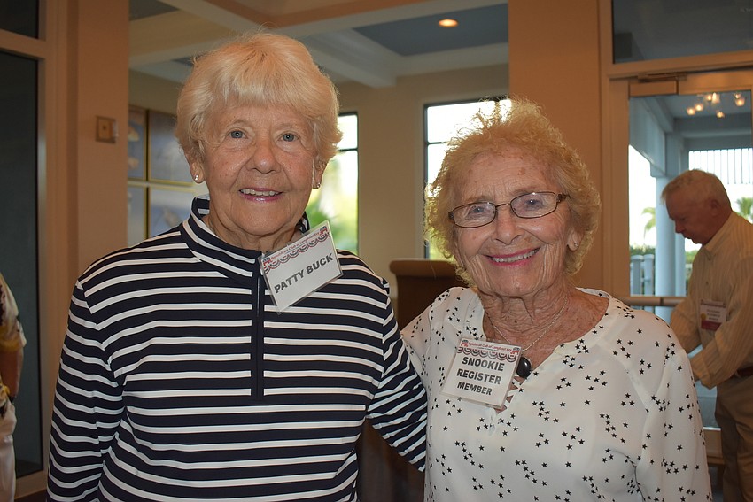 Patty Buck and Snookie Register.