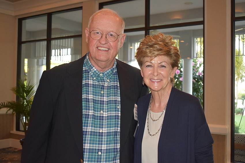 Sandy Gilbert and Nancy McElmeel.