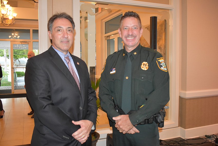 Ed Brodsky and Col. Kurt Hoffman.