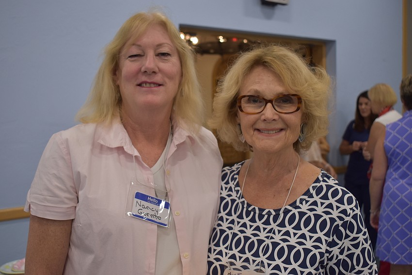 Nancy Gornto and Mary Jane Tolpa.