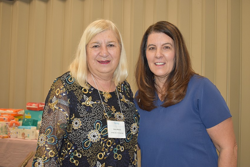 Ginny Akhoury and Patty Madsen.