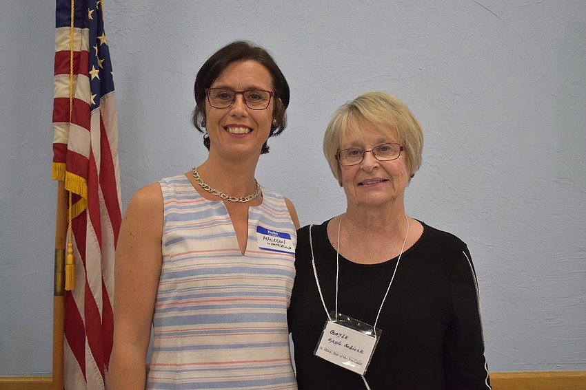 Sandra Montrona and Maureen Watterson.