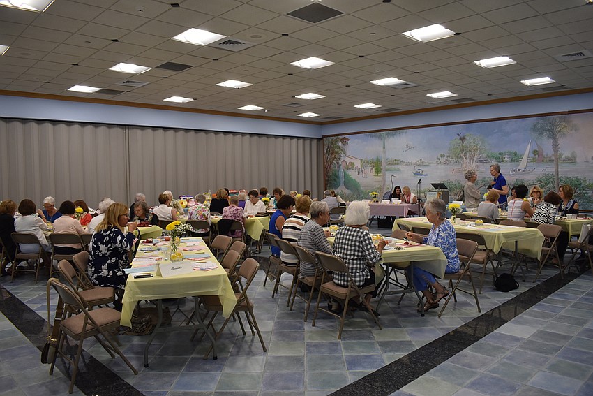 The meeting boasted a good turnout of members.