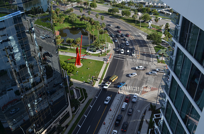 Barrier island leaders said the addition of a third left-turn lane onto Gulfstream Avenue noticeably improved the flow of traffic last year.