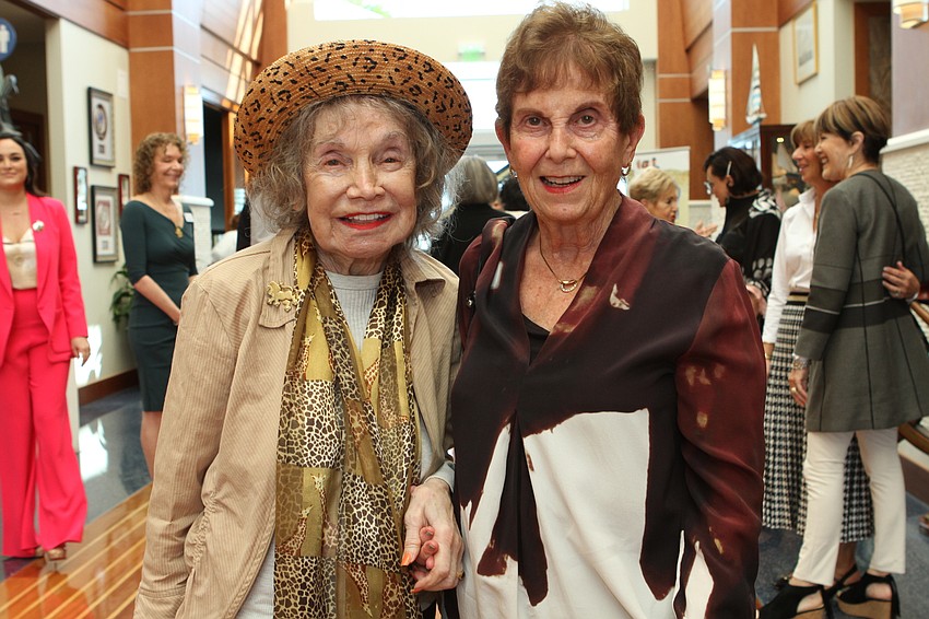 Barbara Geldbart and Nancy Roucher