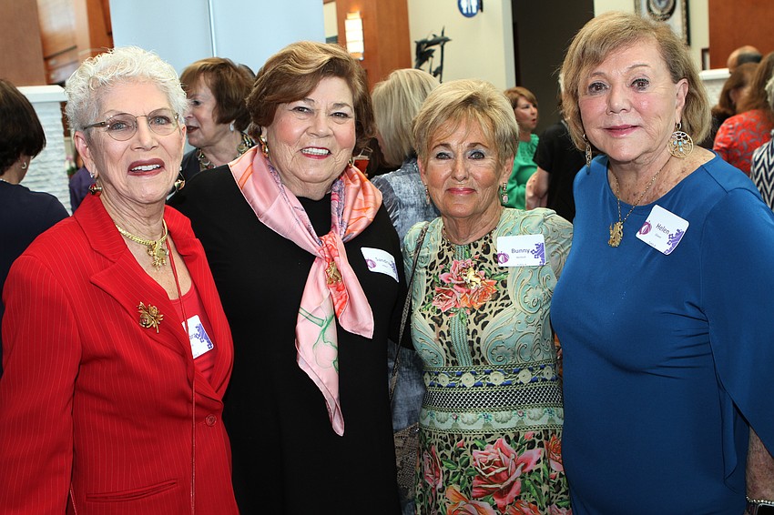 Barbara Jacob, Sandra Rifkin, Bunny Skirboll and Helen Glaser