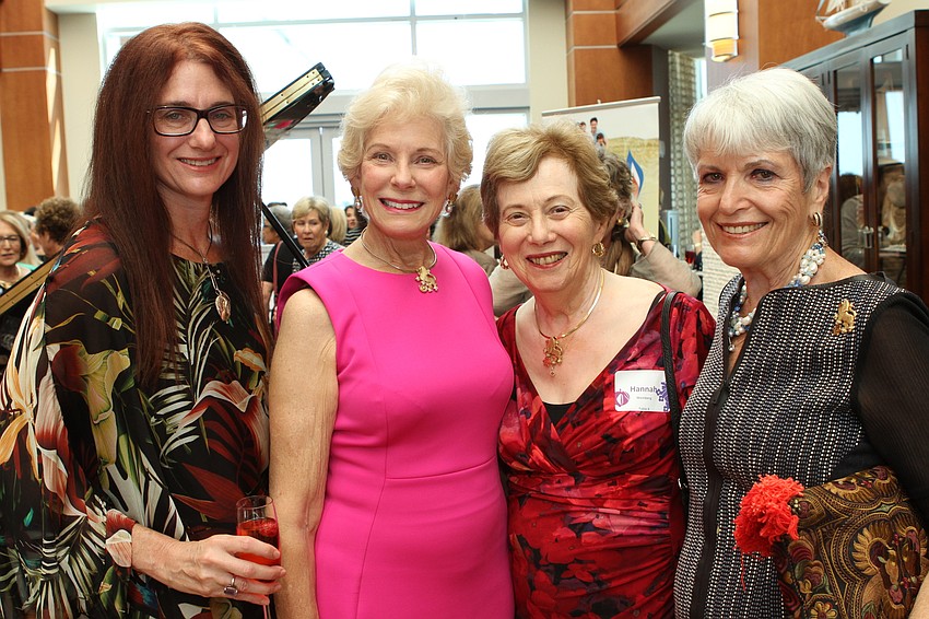 Pam Adelstein, Judy Bloch, Hannah Weinberg and Edie Chaifetz