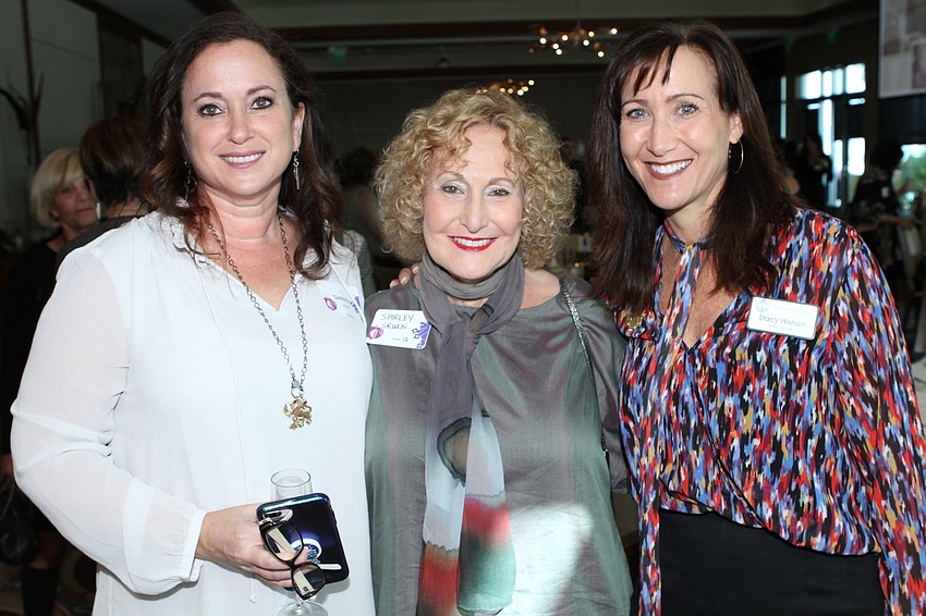 Simonr Knego, Shirley Gruen and Stacy Hanan