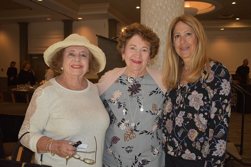 Phyllis Plonener, Sharon Schreiber and Carla Nash.