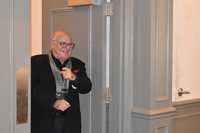 Isaac Azerad prepares for his modeling debut.