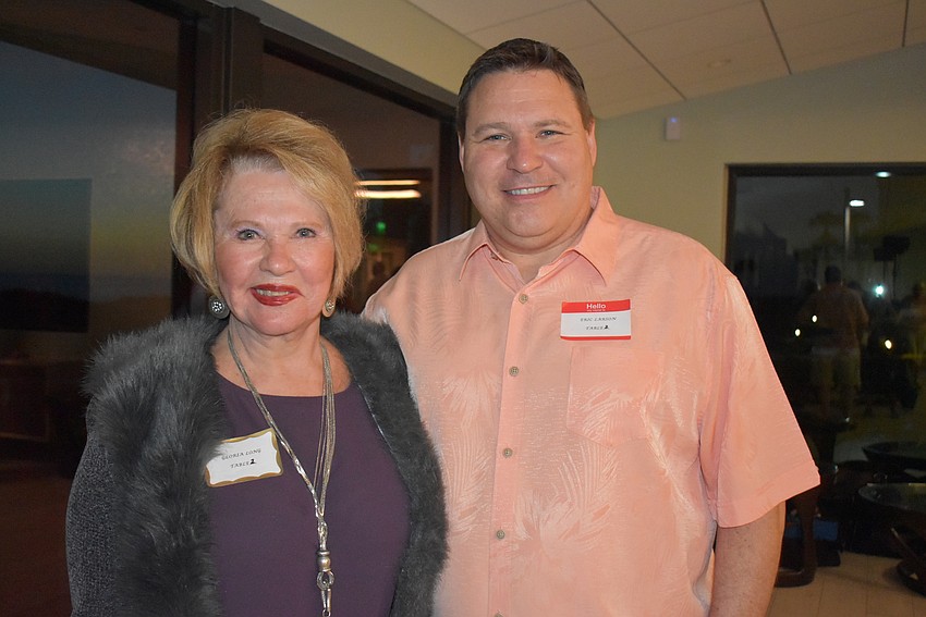 Gloria Long and Eric Larson.