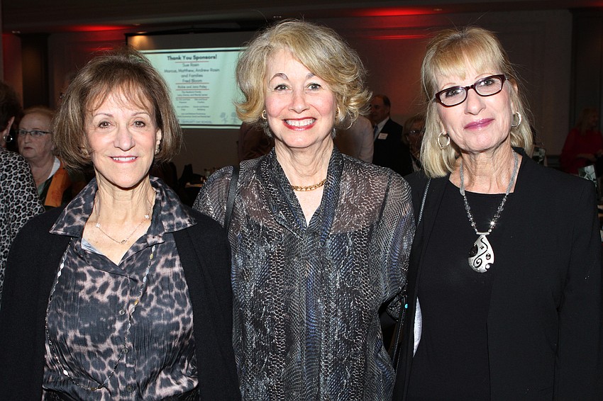 Sheila Weiss, Marti Grinberg and Cheryl Parnes