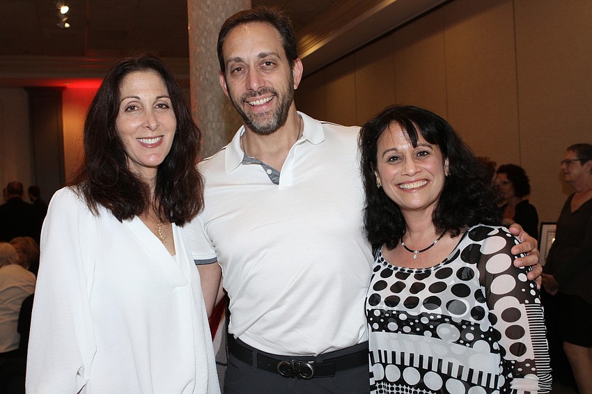 Julia and Joshua Green with Stacey Edelman