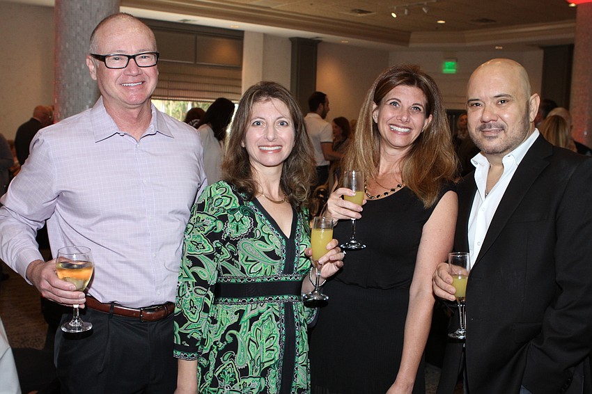 Jay and Lani Ragan with Renee Watson and Arnaldo Pereira