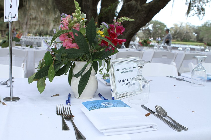 Food was prepared by Chef Paul Mattison