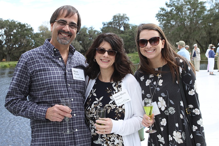 Mark and Anne-Marie Micalizzi with Kim Adams