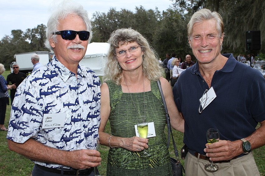 Jim Culter with Lisa and Eric Reintsema