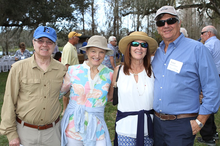 Roger and Nina Wiederhorn, Kathy McKown and Peter Widerhorn