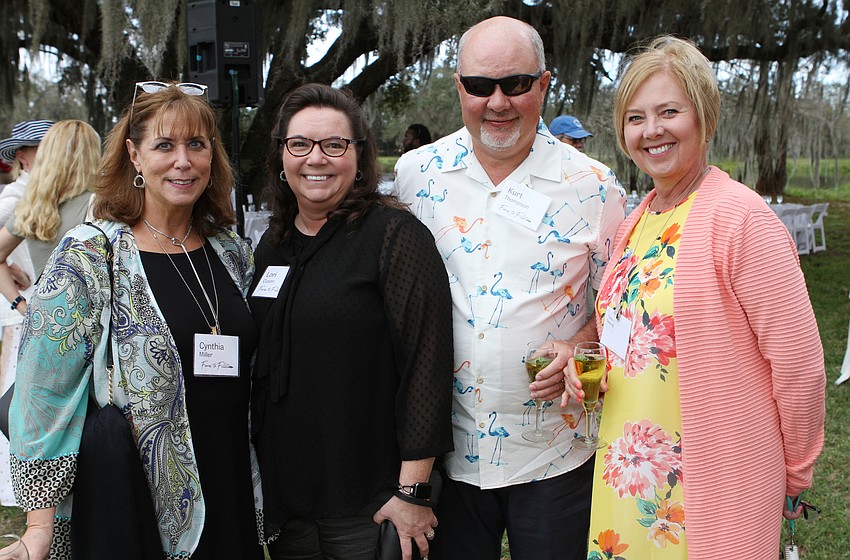Cynthia Miller and Lori Cuson with Kurt and Lori Thompson