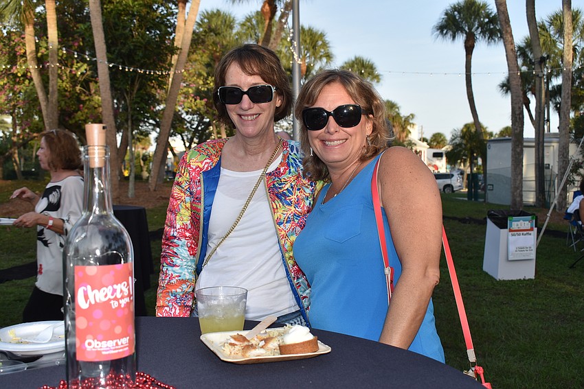 Nancy Rogers and Patti Bosco