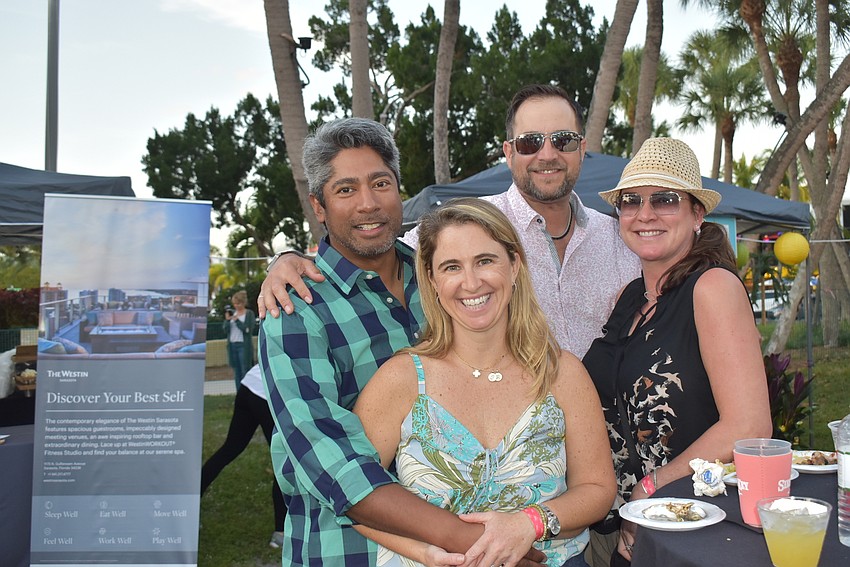 Shaikh Rasool, Kerri McCarthy and Sonia and Scott MacQueen