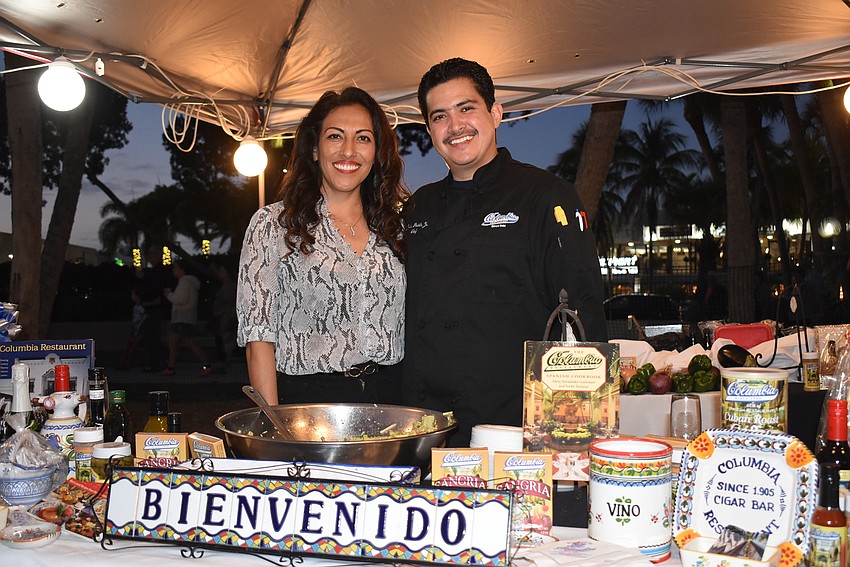 Elena Alarcon and Jesus Padilla from Columbia Restaurant