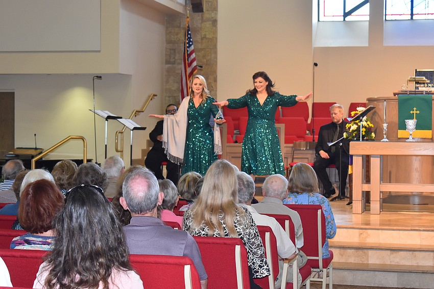 Johanna Fincher and Robyn Rocklein perform as Jo and Beth from 