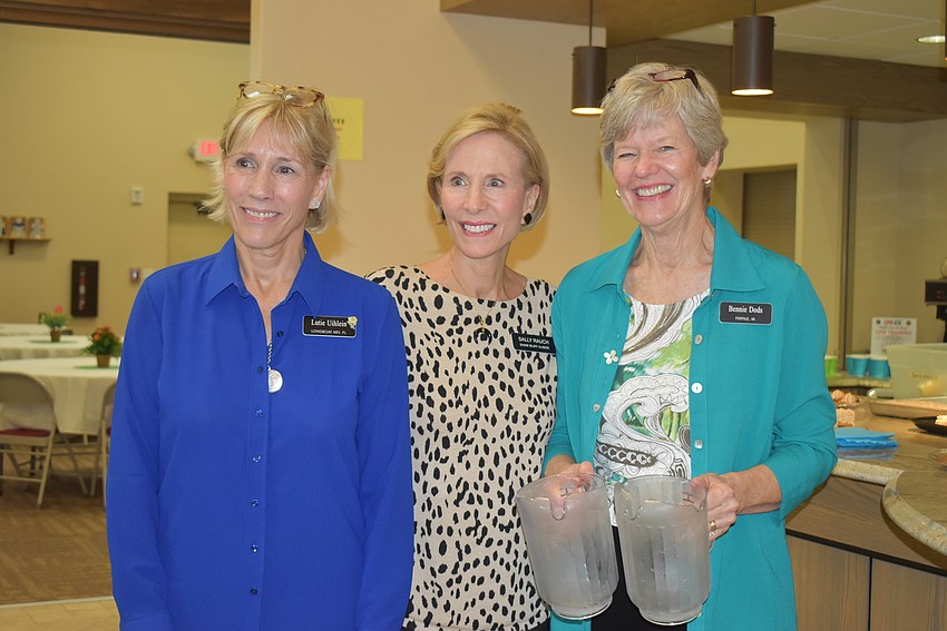 Lutie Uihlein, Sally Rauch and Bennie Dods