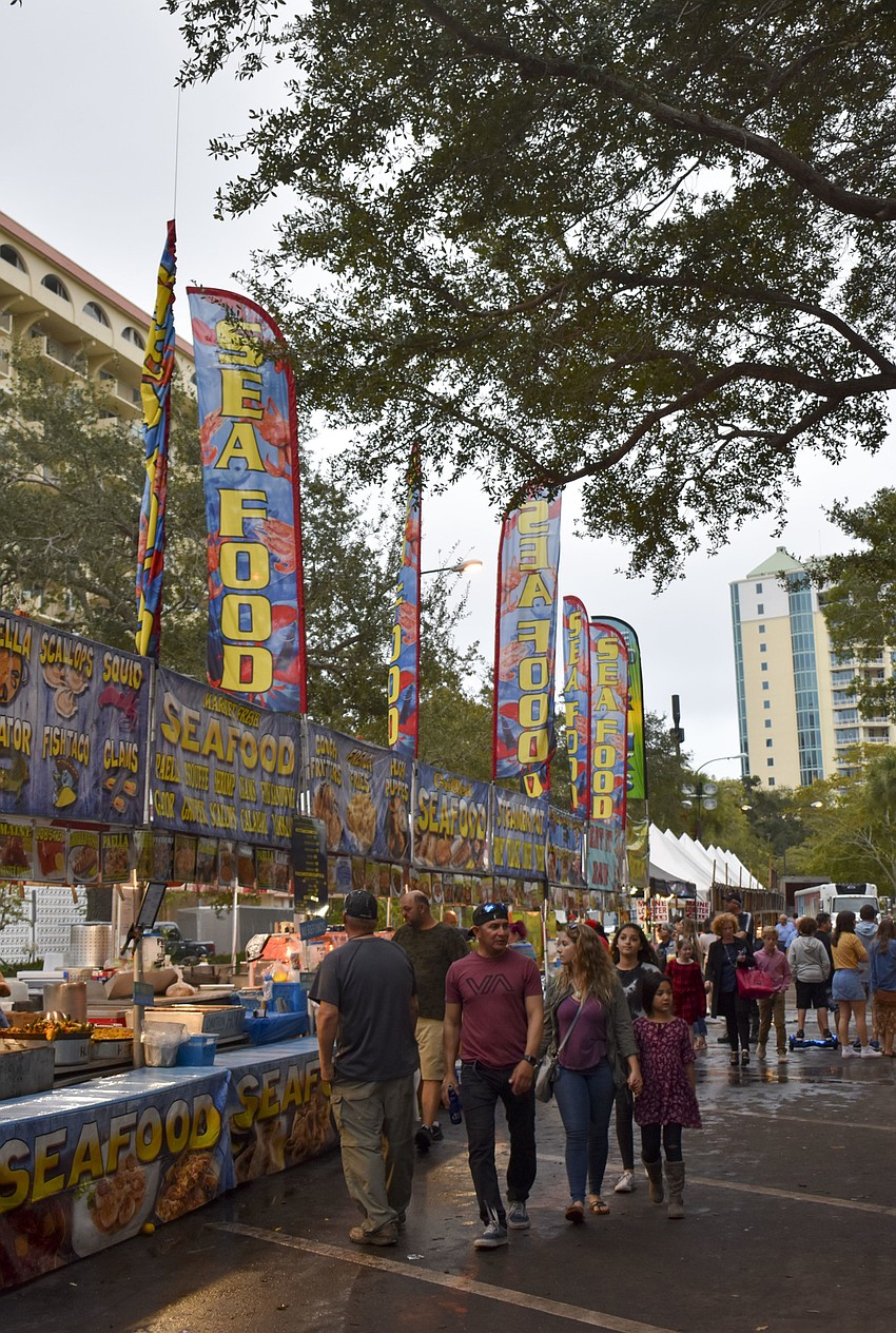 The Sarasota Seafood and Musical Festival is in its sixth year.