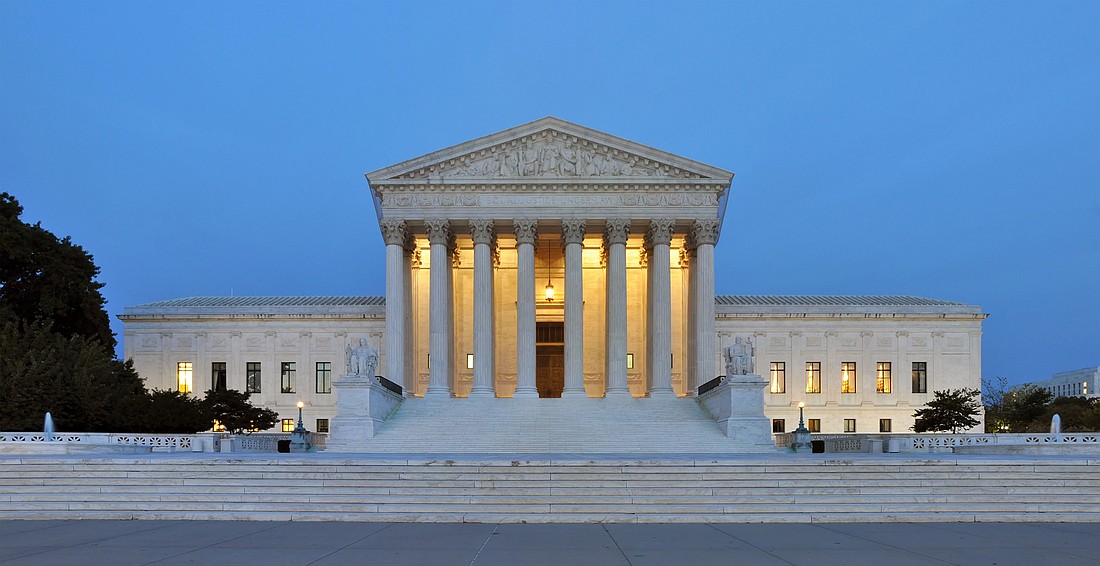 Pictured is the United States Supreme Court Building in Washington. (Photo via Imgur)