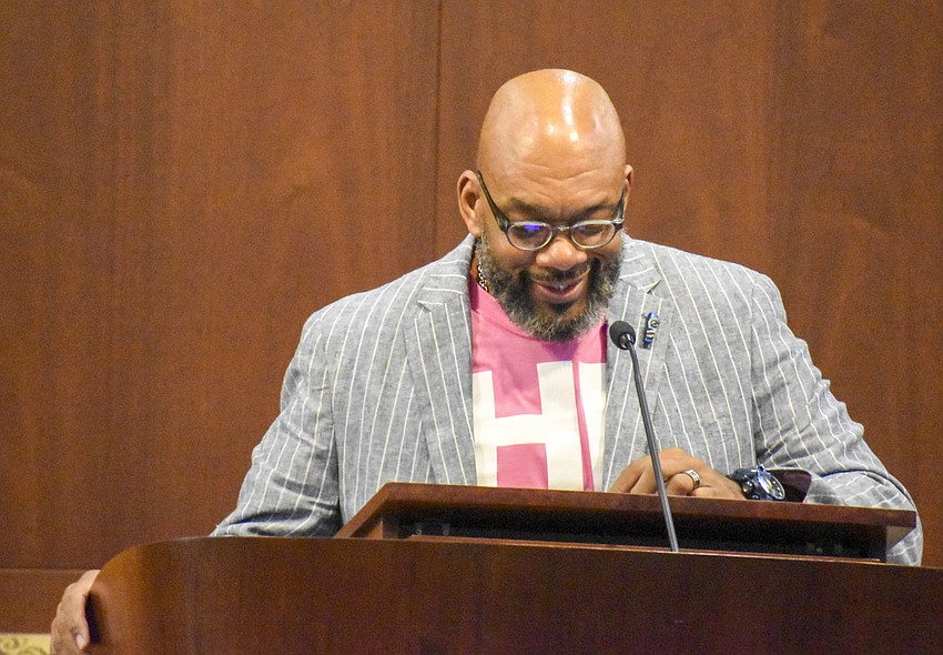 Trevor Harvey, president of NAACP Sarasota