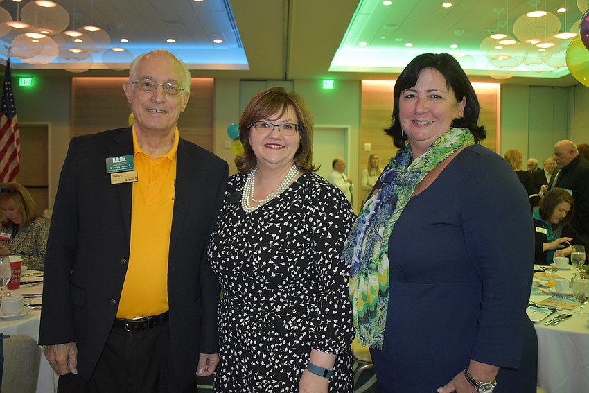 Dennis Hassell, Morgan Gerhart and Dee Dee Fusco.