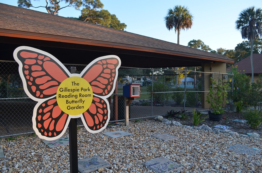 The city will work to preserve the nearby butterfly garden when it demolishes the pavilion at Gillespie Park.