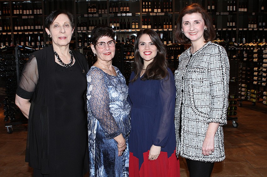 National Council of Jewish Women Sarasota-Manatee Co-Presidents Joyce Hersh and Cindy Solomon with  National Council of Jewish Women CEO Sheila Katz and co-chairwoman Jessica Rogers
