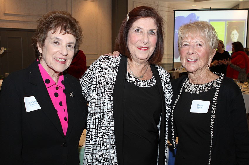 Barbara Berkowitz, Bonnie Sussman and Marcia DuBrin