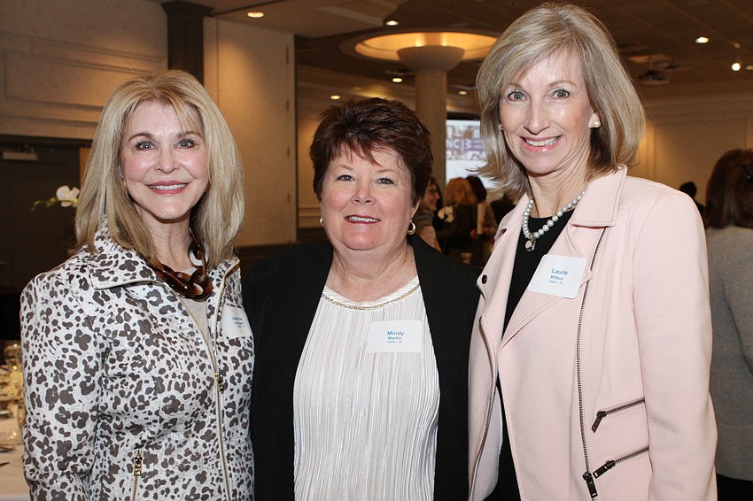 Jeanne Graham, Mindy Martin and Laurie Wilbur