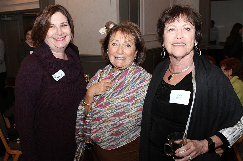 Marty Katz, Vivian Carasso and Evie Batten