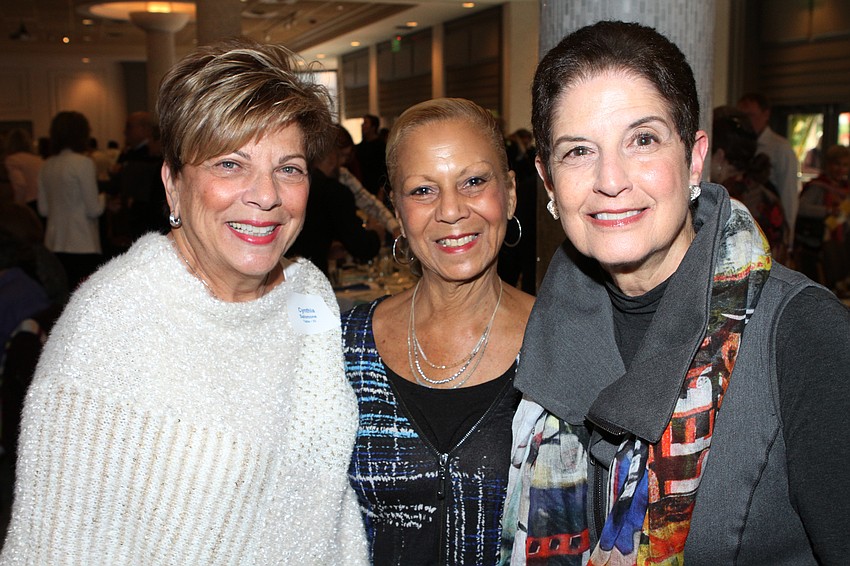 Cynthia Solomone, Barbara Edelin and Nancy Parrish