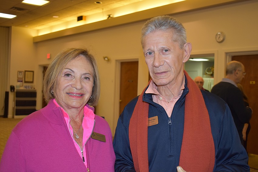 Vice Presidents Marion Levine and Stuart Sinai.