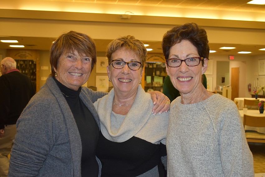 Pat Gelber, Debbie Nyman and Carole Cohen.