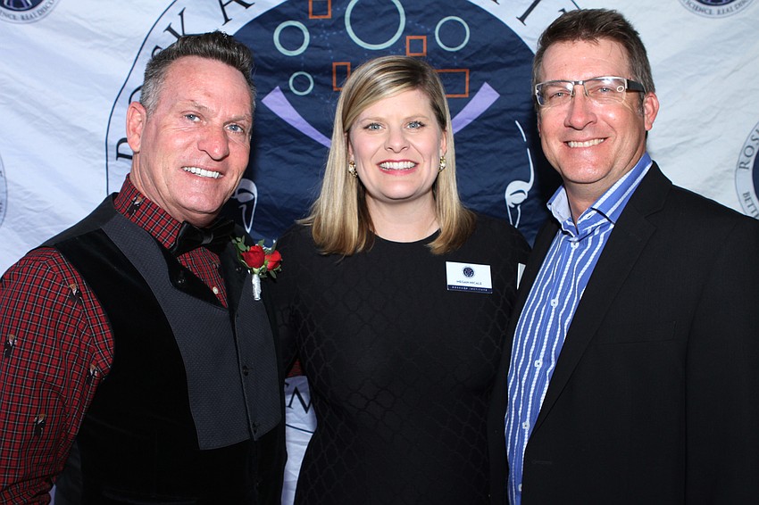 Director Eric Gordon with Megan Micale and John DeVries