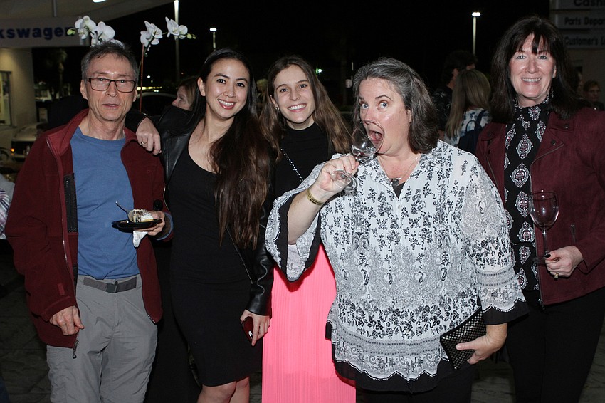 John and Elizabeth Lee with Chloe Naese, Michele Demperio and Sharon Racey