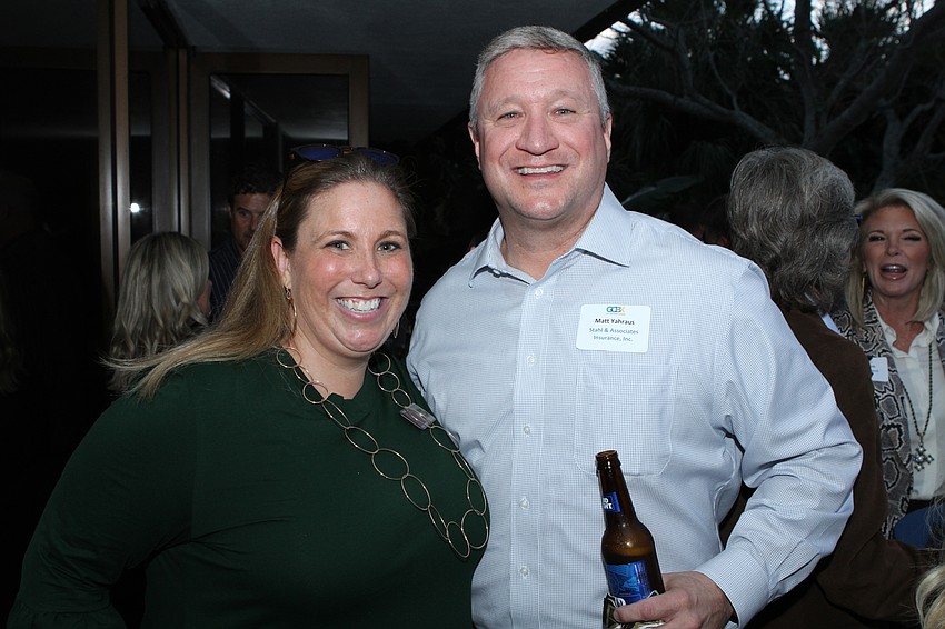 Abbie Wonnell and Matt Yahraus