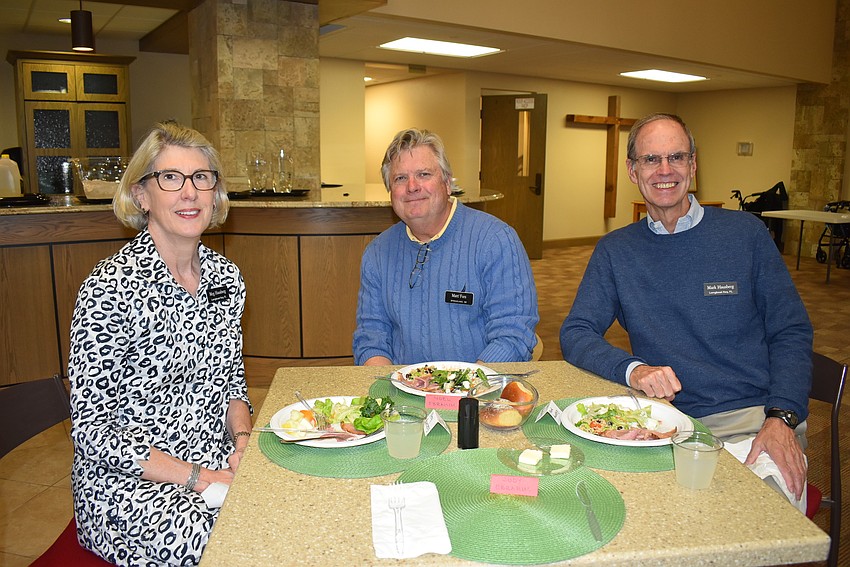 Meg Hausberg, Marc Fors and Mike Hausberg.
