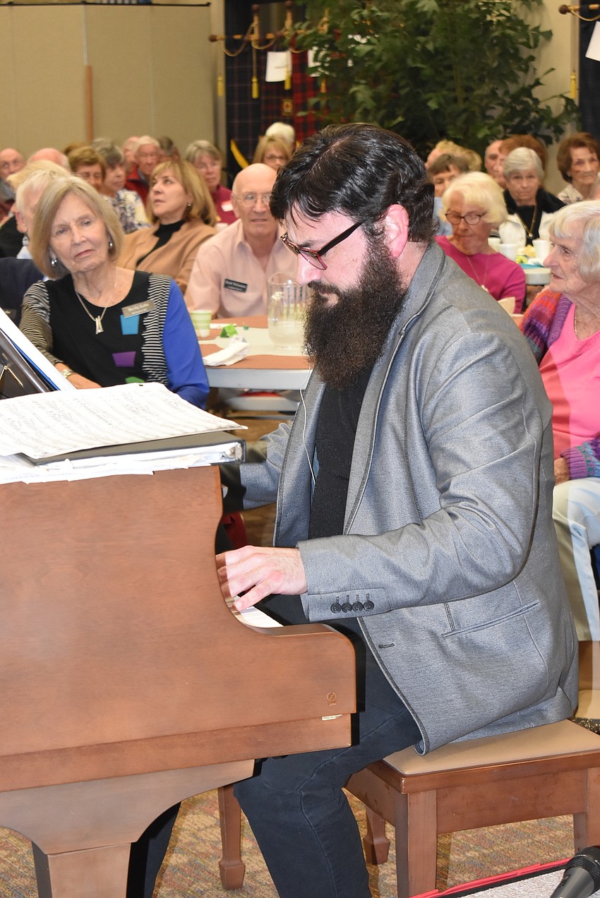 Silverman took the piano alone for his hymn challenge.