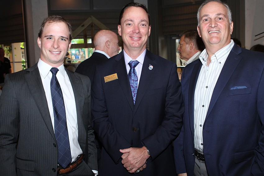 Kyle Elliott, Rep. Tommy Gregory and Jay Traverso