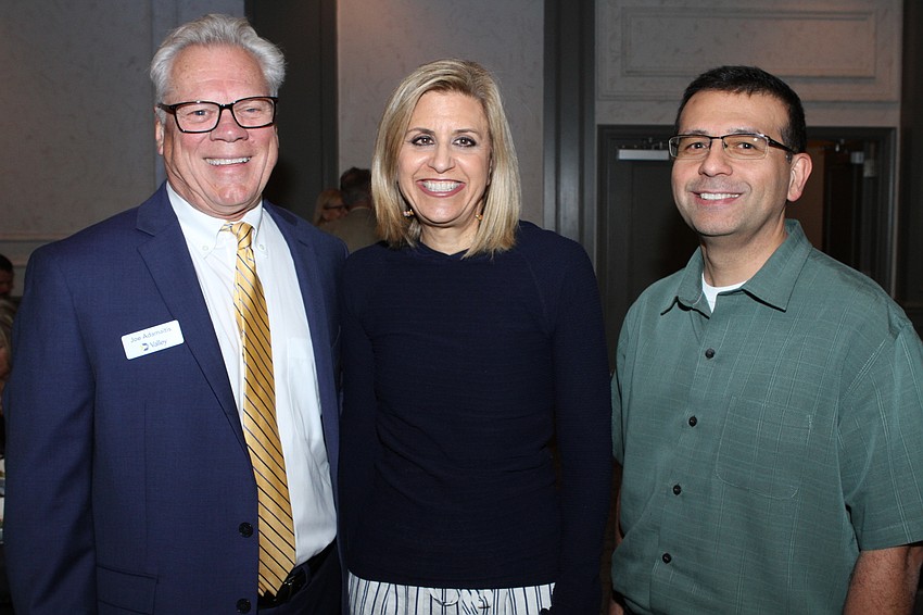 Joe Adamaitis, Lisa Krouse and Chris Shoucair