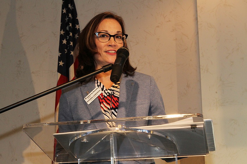 Program Director Rhonda Leiberick started off the program.